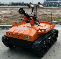 防爆消防滅火偵察機器人 （中型，第10代，360度云臺版本）