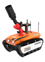 防爆消防滅火偵察機器人 （D6中型，標準款，雙向語音對講+語音控制）