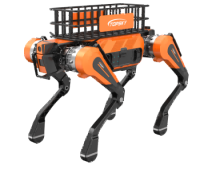 輔助運(yùn)輸四足機(jī)器狗 （超級(jí)大狗，點(diǎn)足）【自主跟隨+載物框】