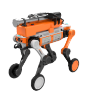 四足水槍滅火機(jī)器人【大狗輪足，脈沖滅火裝置】